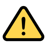 warning Attention icon